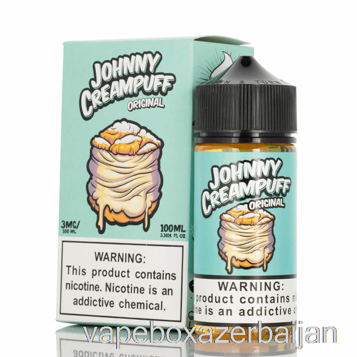 E-Juice Vape Original - Johnny Creampuff - 100mL 0mg